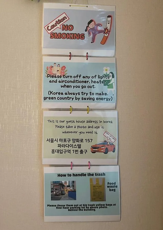 Hongdae Residence-2 1Min From Hongik Uni Station Exit #1 Seoul